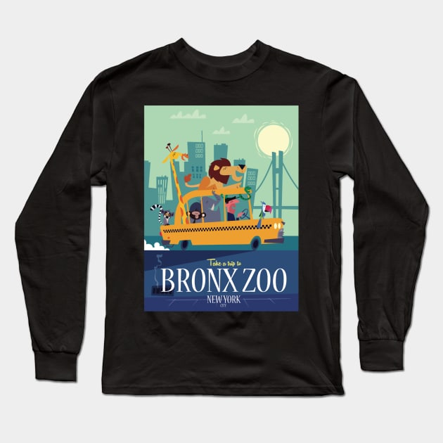 the Bronx Zoo Long Sleeve T-Shirt by AxeandCo